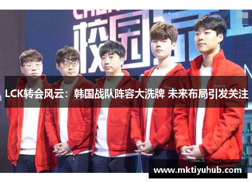 LCK转会风云：韩国战队阵容大洗牌 未来布局引发关注
